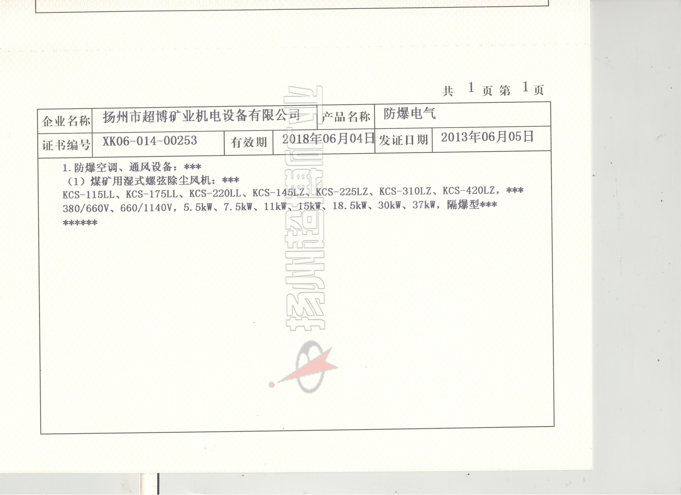 生产许可证附件